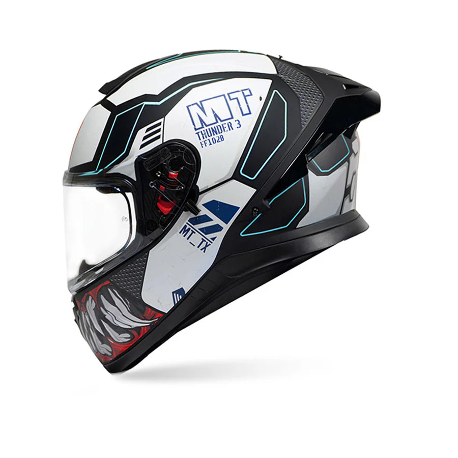 MT THUNDER 3 SV PRO MOTORCYCLE HELMET - T-X A7 Gloss