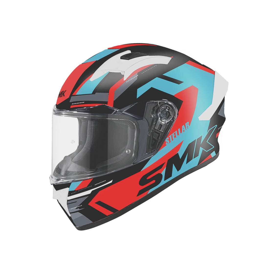 Smk Stellar Sport K Power Matt Black Blue Red