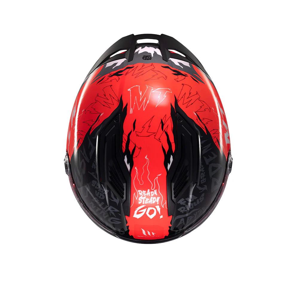 MT Stinger 2 Ardent C5 Gloss Full Face Helmet – ECE 22.06 & 5-Star SHARP Rated Graphic Helmet