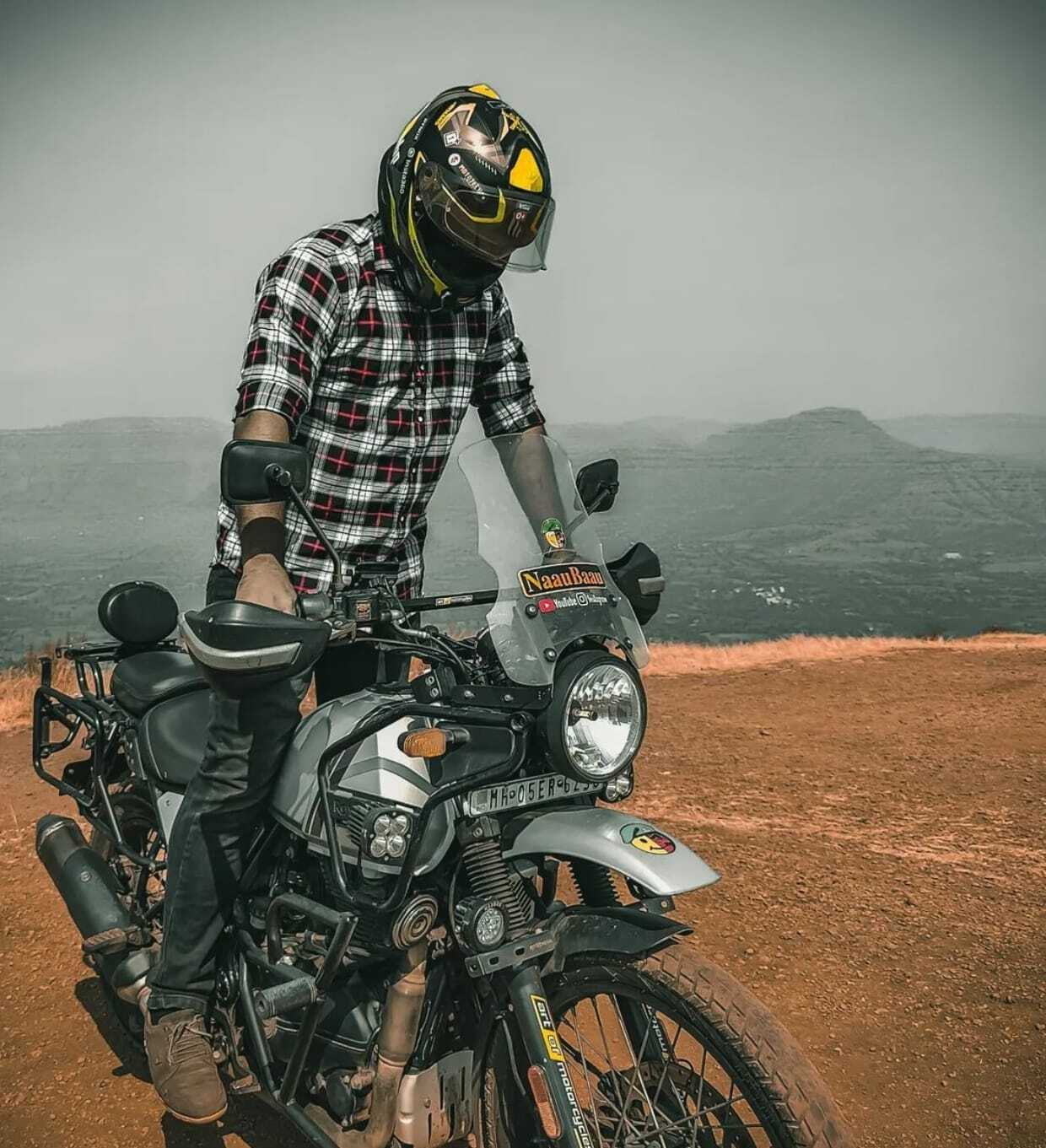 Inscape Dreamz T2 Clear Windshield for Royal Enfield Himalayan