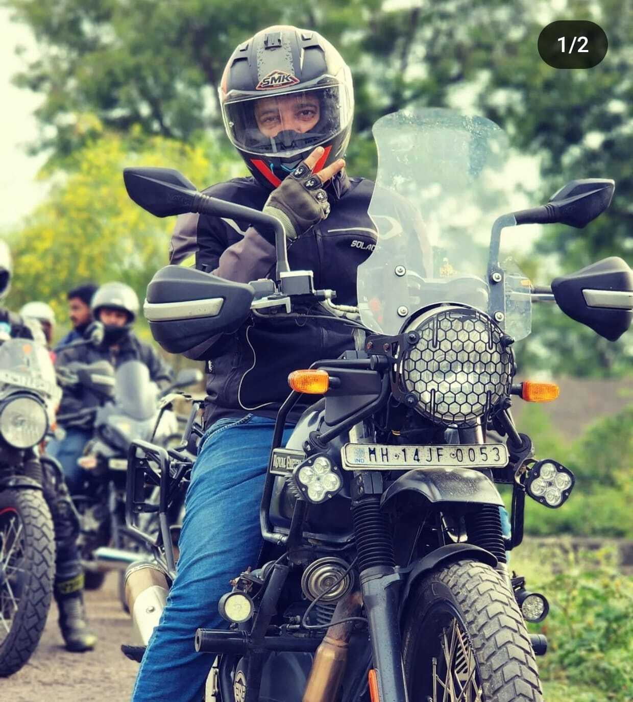 Inscape Dreamz T2 Clear Windshield for Royal Enfield Himalayan