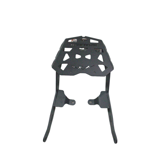 Moto Care CNC Back Carrier with Plate for Royal Enfield Himalayan 411
