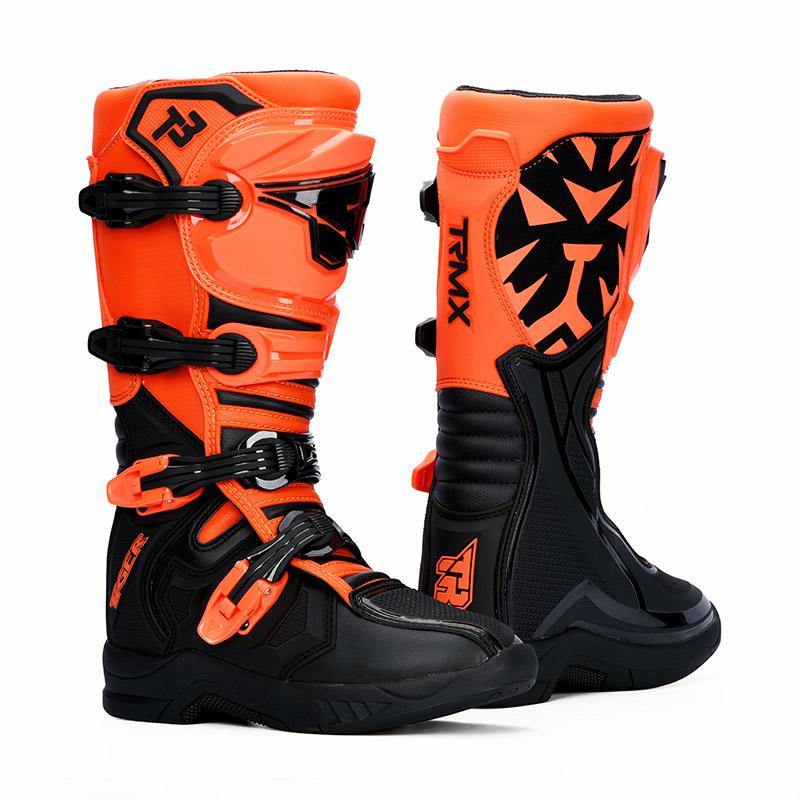 TR MTR T3 Motocross Riding Boots – Off-Road Motorcycle Boots with TPU Protection & Anti-Slip Sole