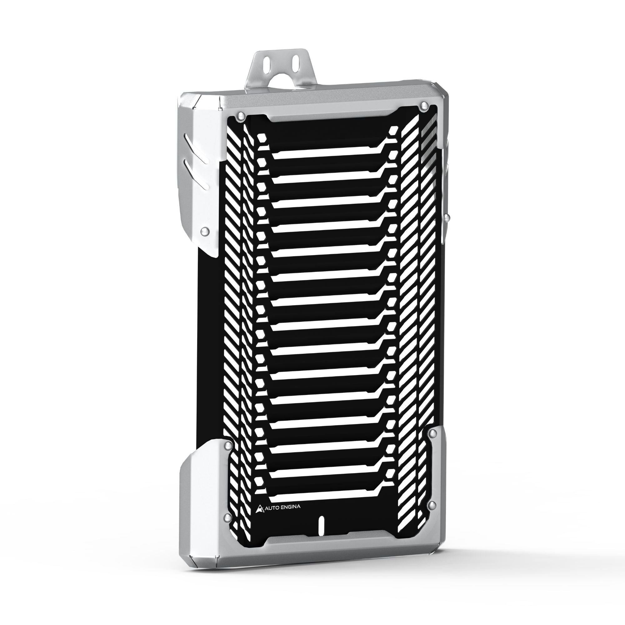 Auto Engina Radiator Guard for Triumph Scrambler 400X - Black Silver