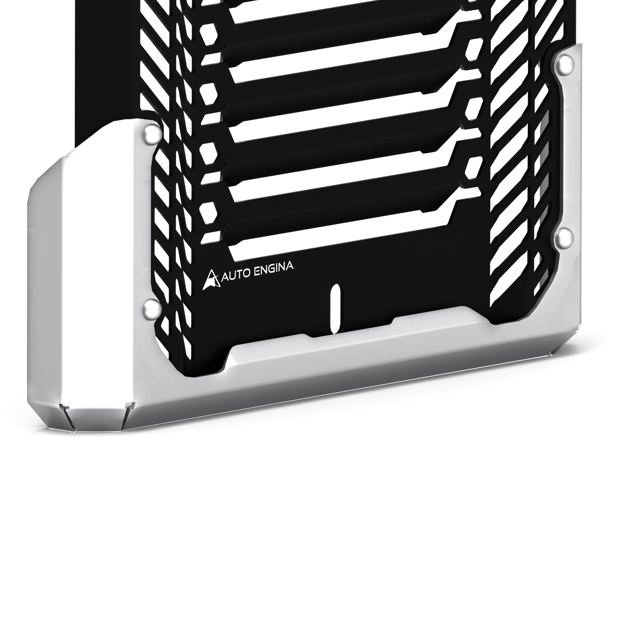 Auto Engina Radiator Guard for Triumph Scrambler 400X - Black Silver