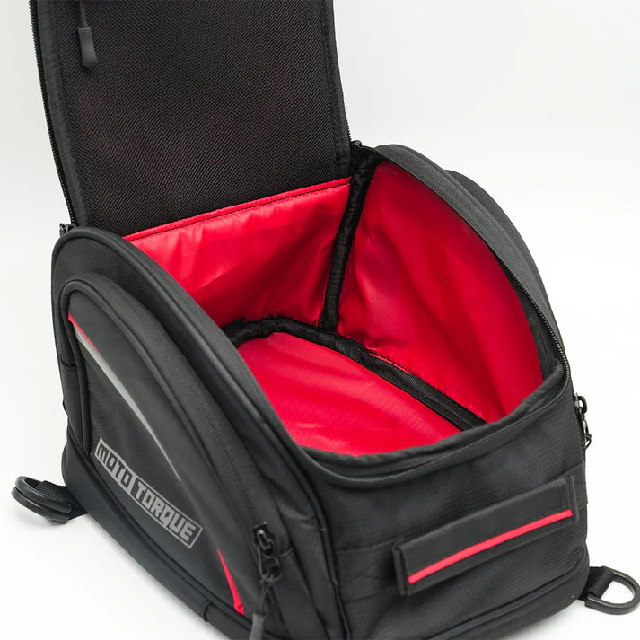 ORBIT 15L Magnetic Motorcycle Tank Bag | Riding Tank Bag with 5 Compartments