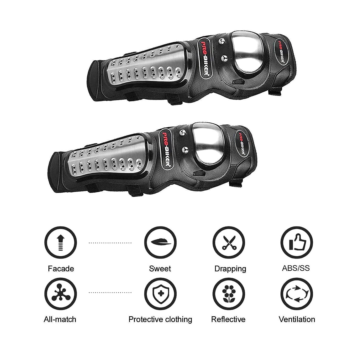 Probiker Kneepad Black