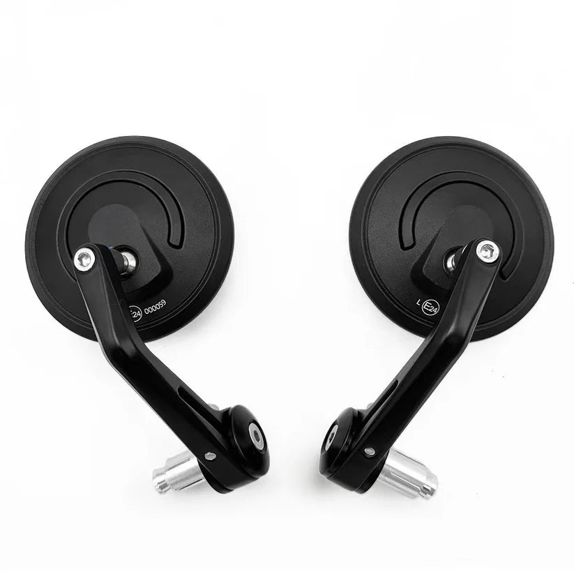 66BHP VUMA S3 Universal Aluminium Bar-End Mirrors