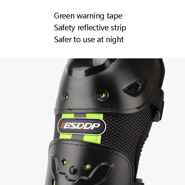 Motorcycle Knee Pad-BSDDP-Black/Nean