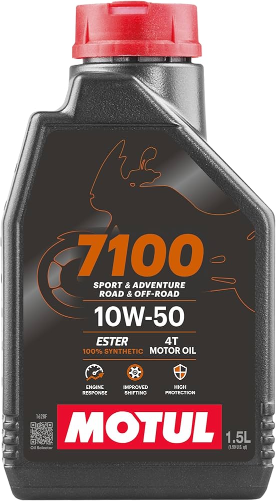 Motul 7100 4T 10W-50 Fully Synthetic Engine Oil