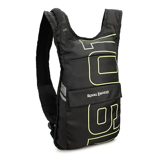 Royal Enfield Water Trail Hydration Bag | Free Size | Black With HI-WIZ