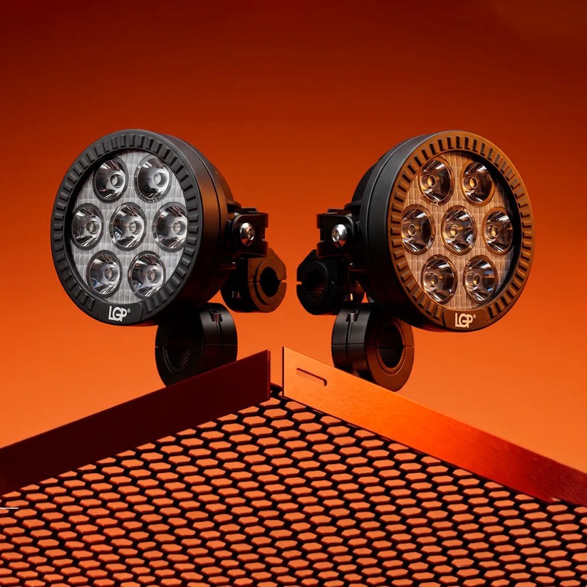 LGP DK70 7 LED High-Power Motorcycle Spotlight, 140W 20000LM LED Auxiliary Light