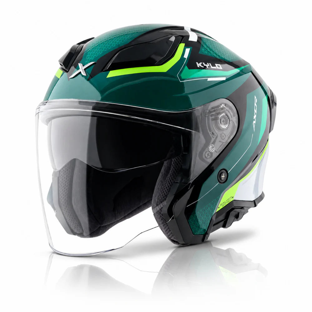 Axor Kylo Bliss Half Face Motorcycle Helmet