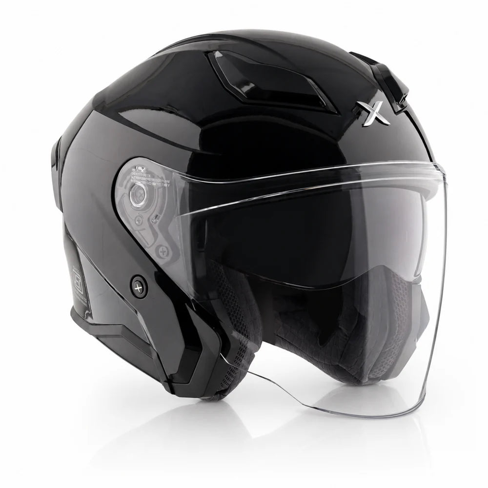 Axor Kylo Solid Half Face Motorcycle Helmet