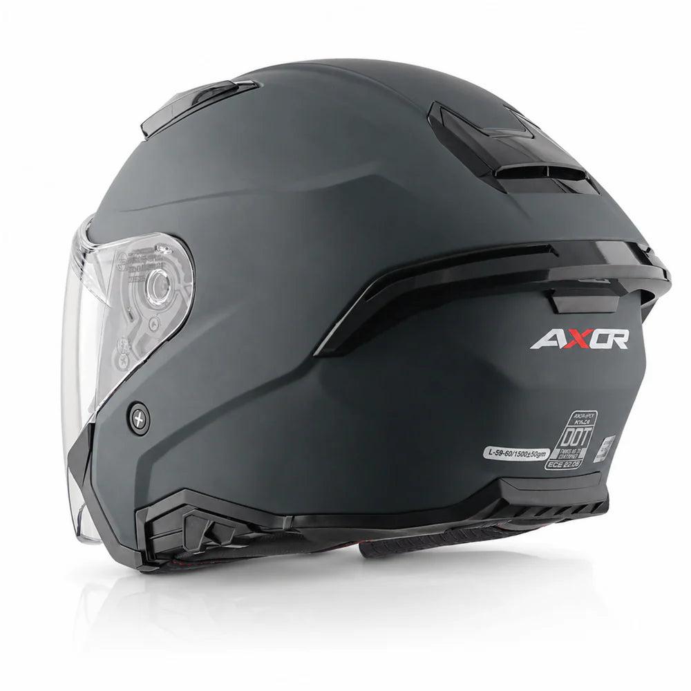 Axor Kylo Solid Half Face Motorcycle Helmet