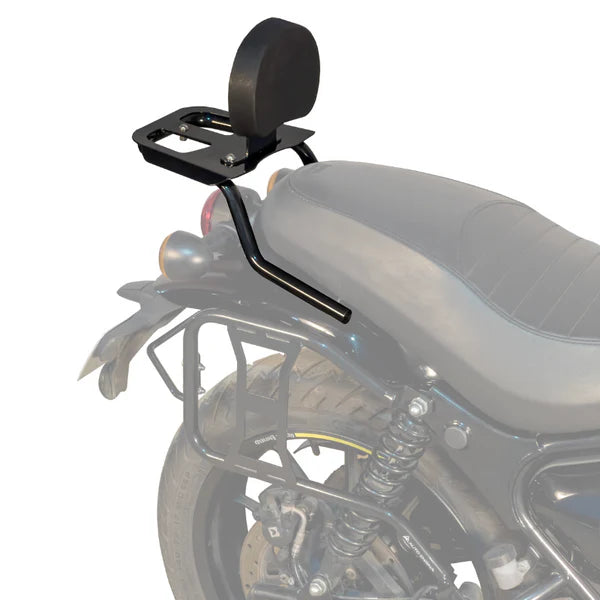 Auto Engina Top Rack with Backrest for Royal Enfield Hunter 350