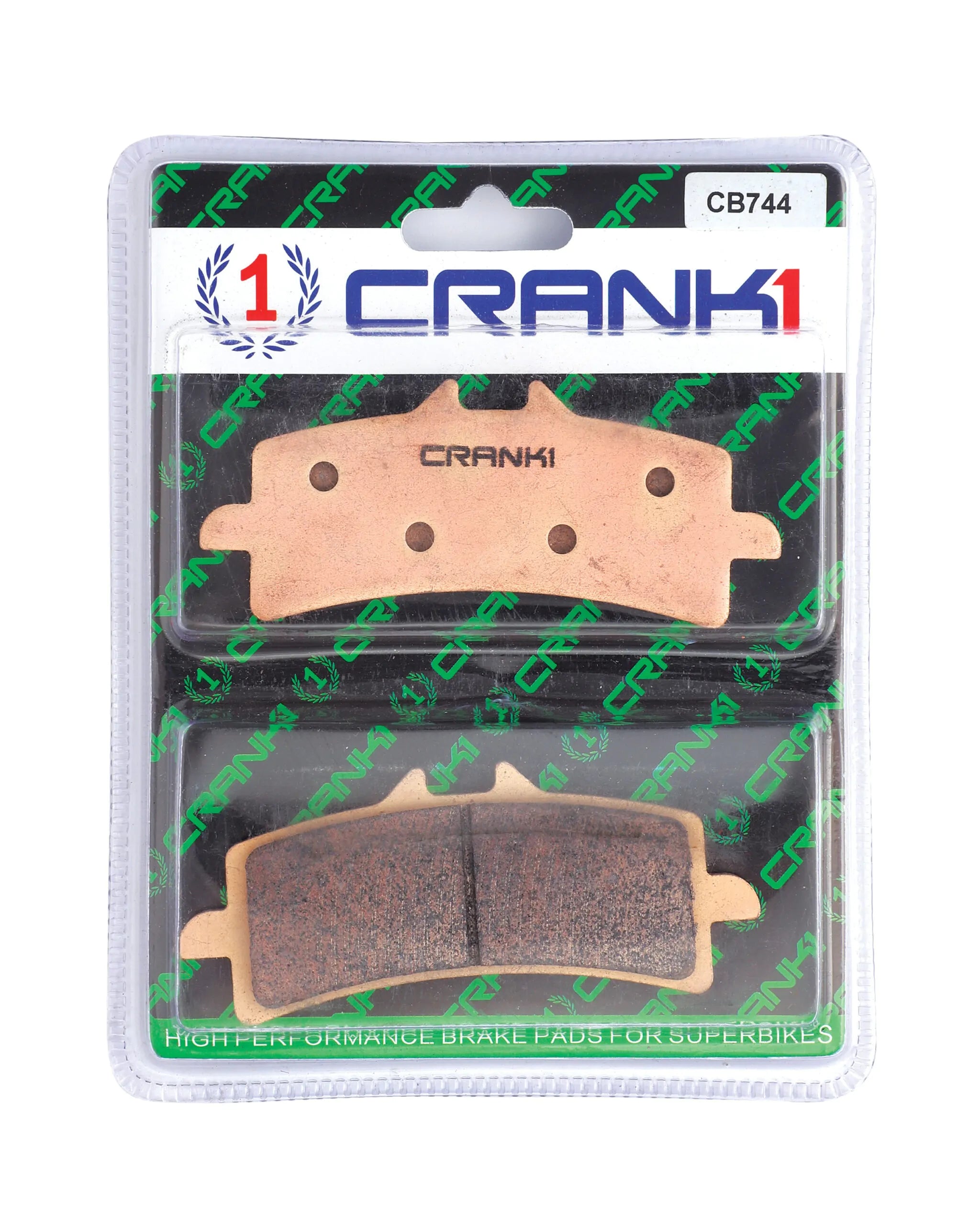Crank1 Sintered Brake Pads for Ducati Panigale 1299 R/S