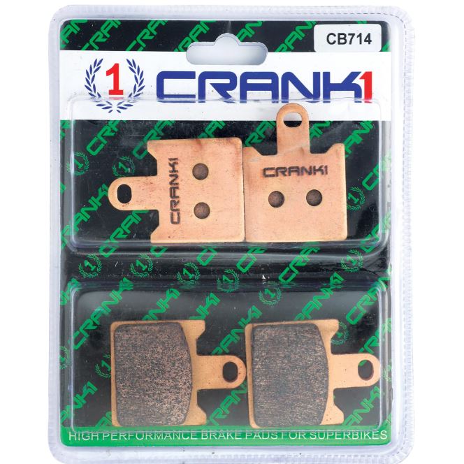 Crank1 Sintered Brake Pads for Kawasaki Ninja ZX-14R