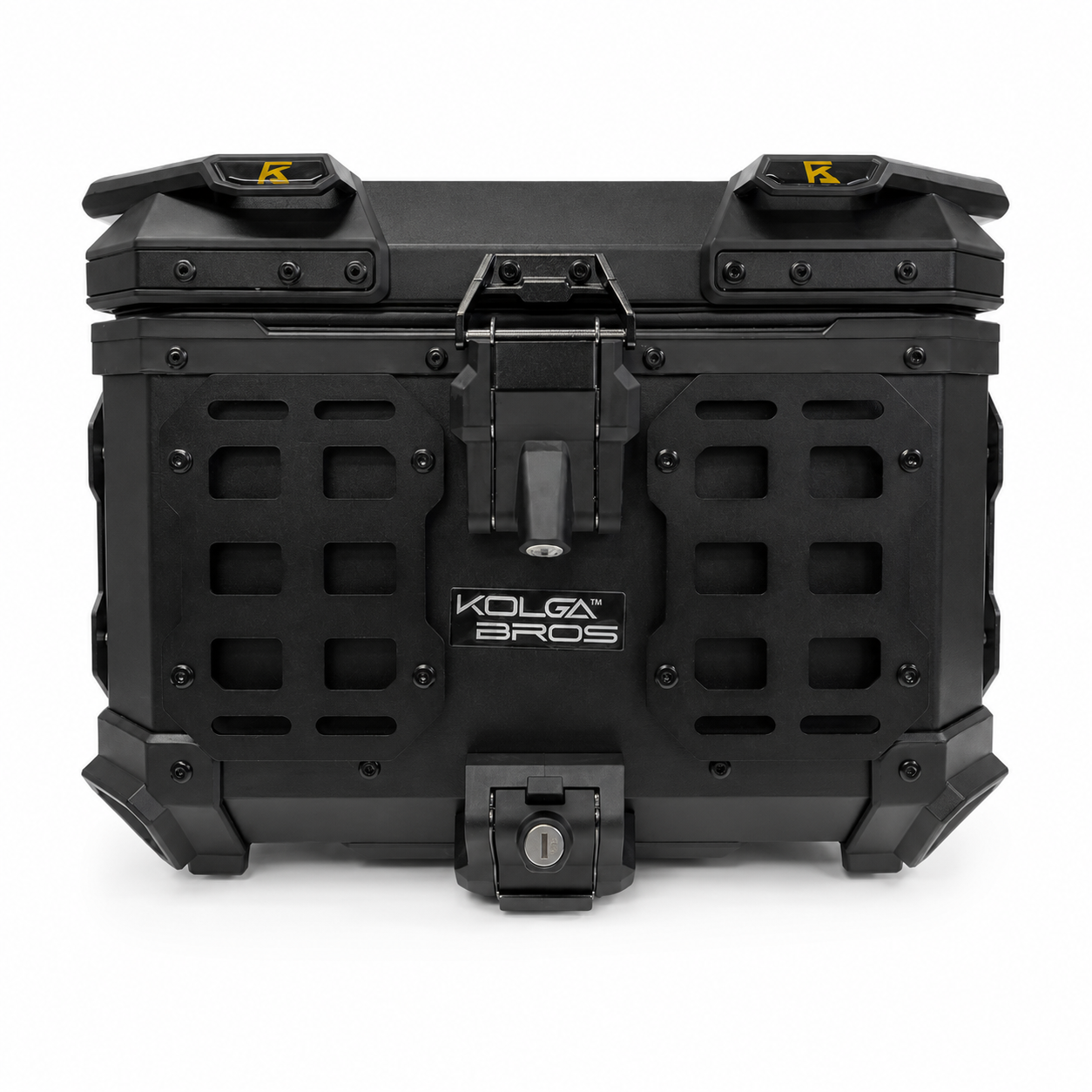 Kolga Bros Adventure Pro Moto Trunk Terra Lock Aluminium Top Box 45L – Black