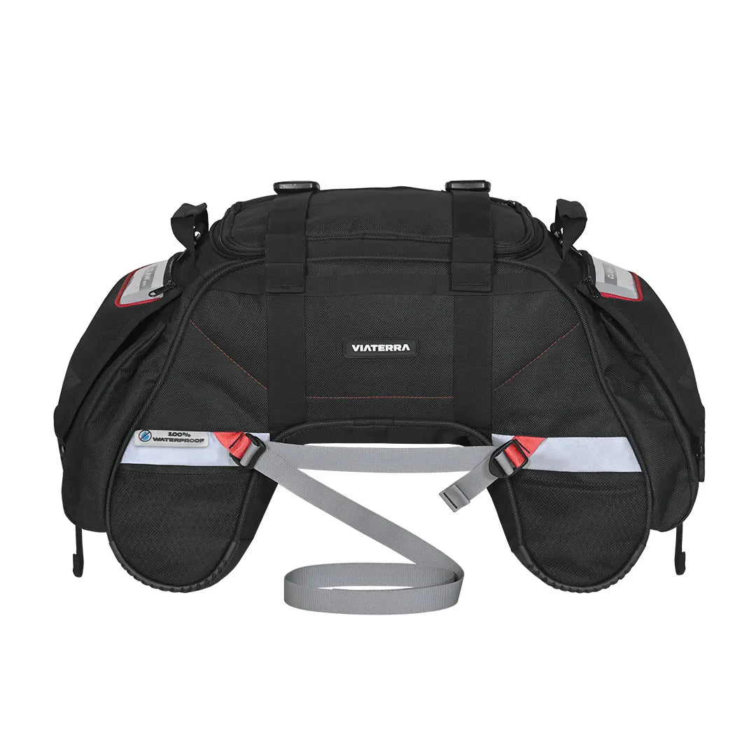 ViaTerra Claw Mini 100% Waterproof Motorcycle Tail Bag | Universal Fit