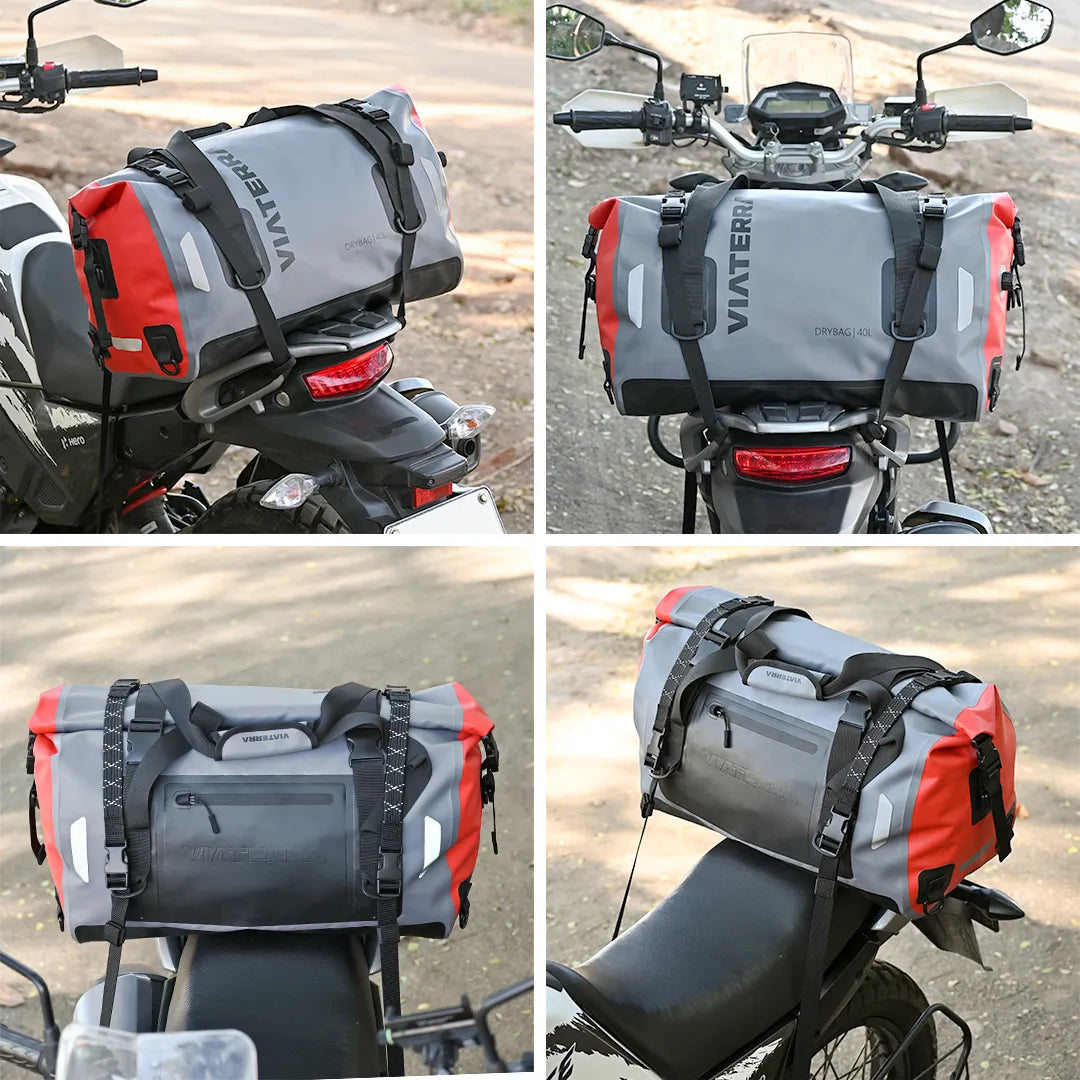 Viaterra DryBag 40L - 100% Waterproof Tail Bag