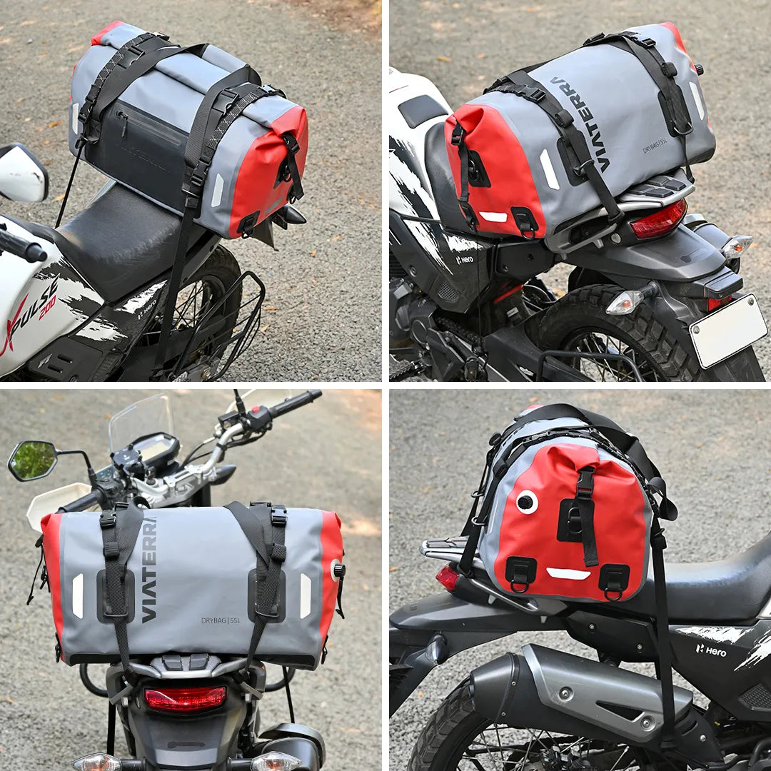 Viaterra DryBag 55L - 100% Waterproof Tail Bag