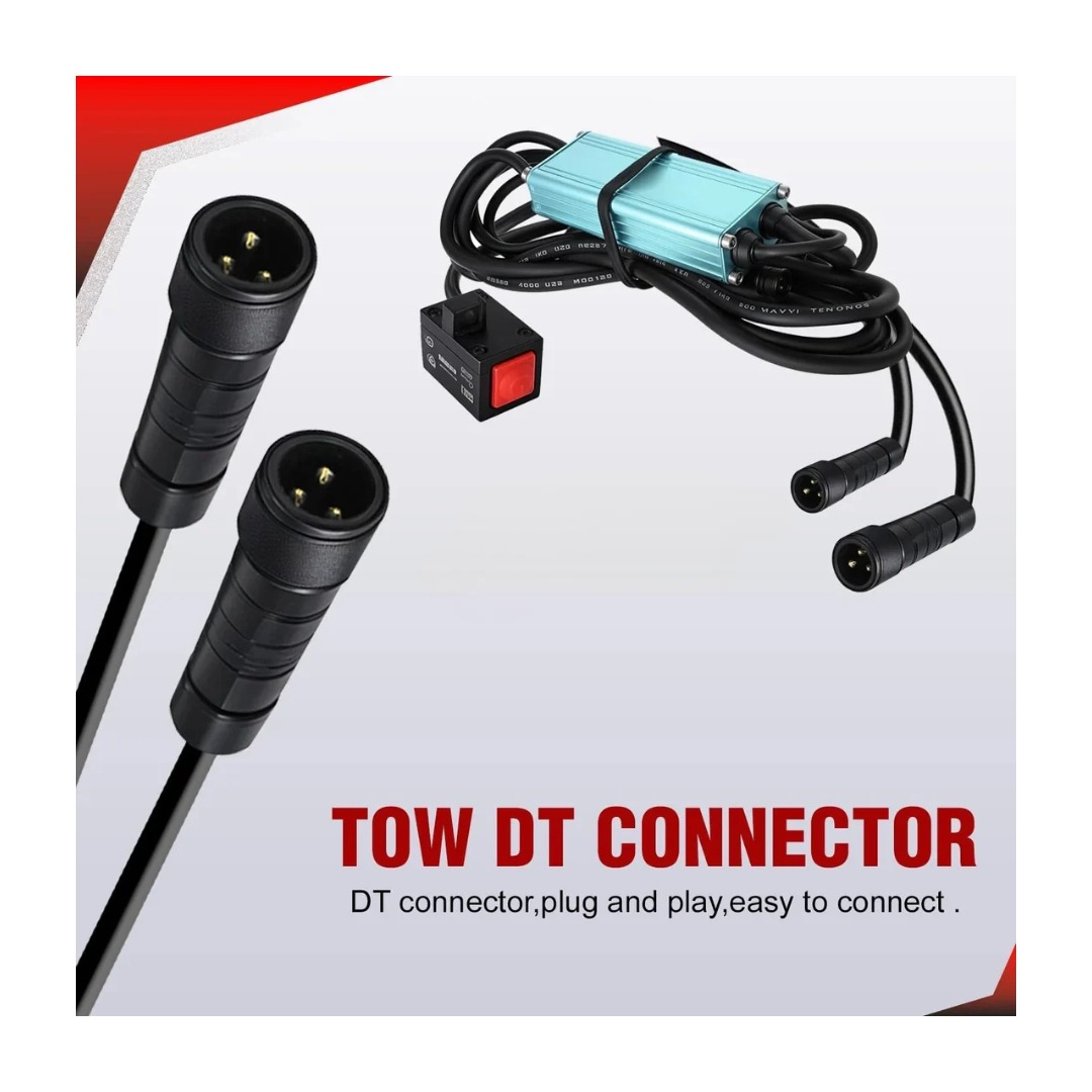 HJG Wiring Harness Kit with Flash Mode and Canbus - Foglight Wiring Harness Kit