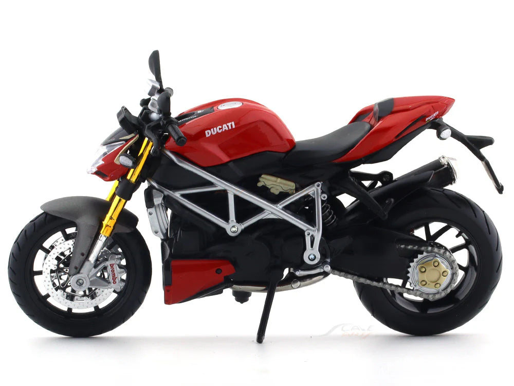 Maisto Ducati Super Naked S 1:12 Diecast Scale Model – Red