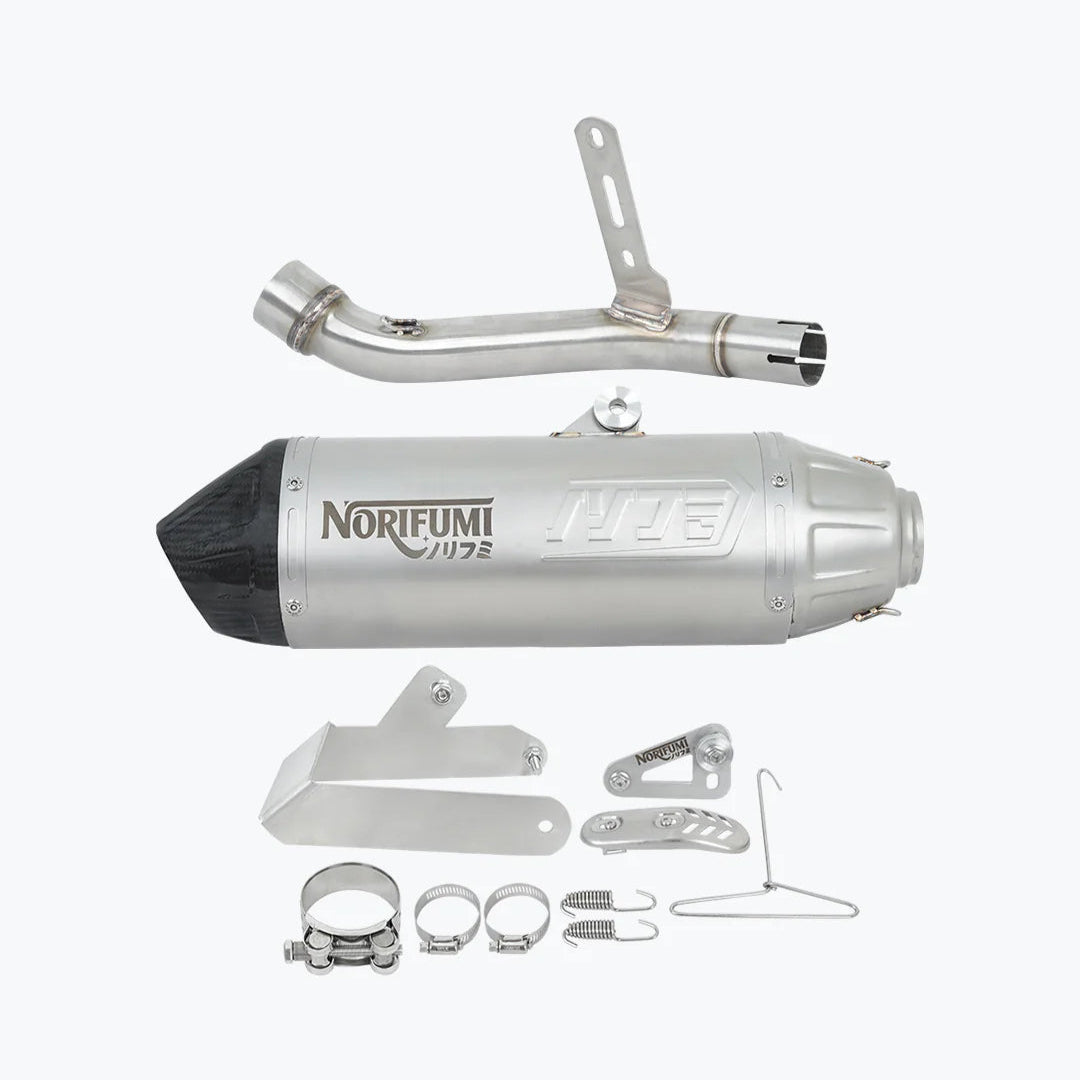 Norifumi Slipon Whoops Stainless Steel Carbon Himalayan/ Guerrilla 450 Long