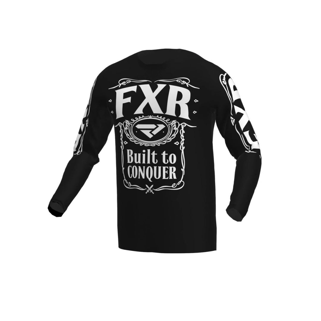 FXR Clutch MX Jersey Black/White
