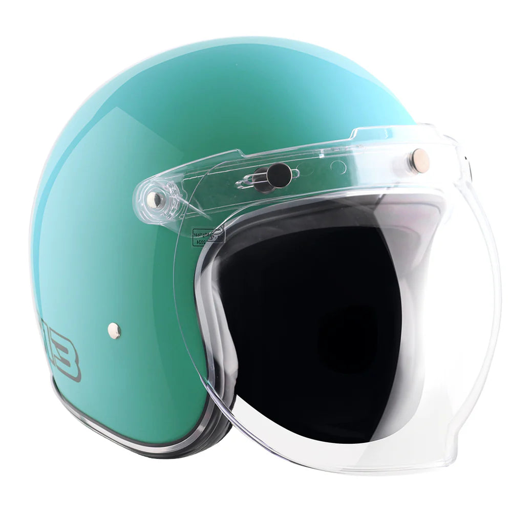 Axor Retro Jet Sportz S13 Half Face Motorcycle Helmet