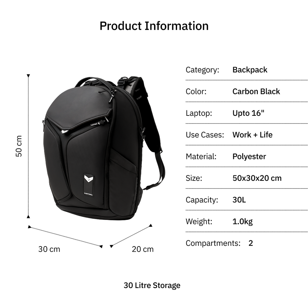 LYCAN Backpack - Travel Bag | Vantora