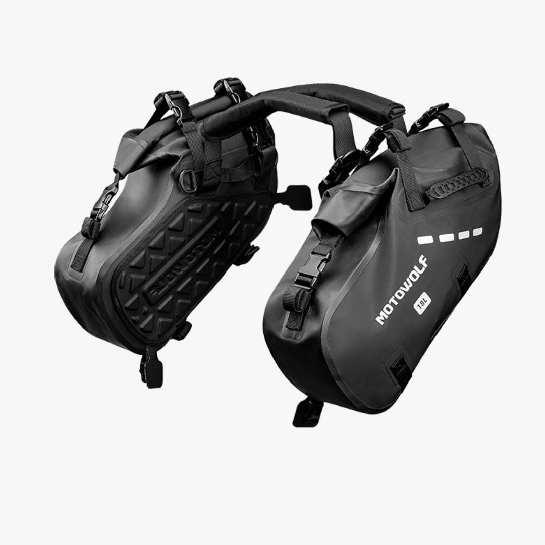 MOTOWOLF MB2 Saddle Bags for Motorcycle | 18L