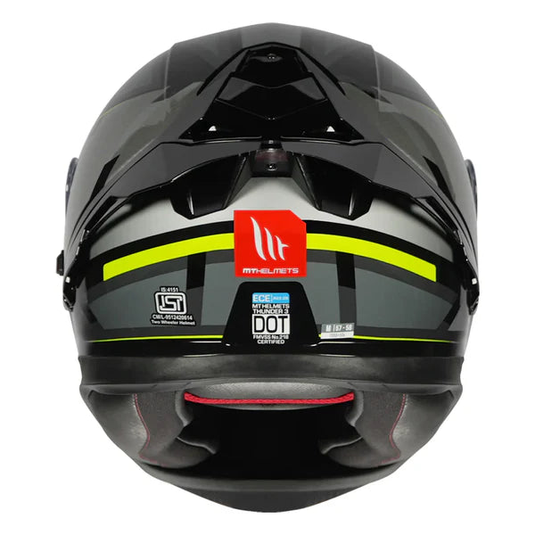 MT THUNDER 3 SV PRO MOTORCYCLE HELMET - Nova B62 Gloss Yellow