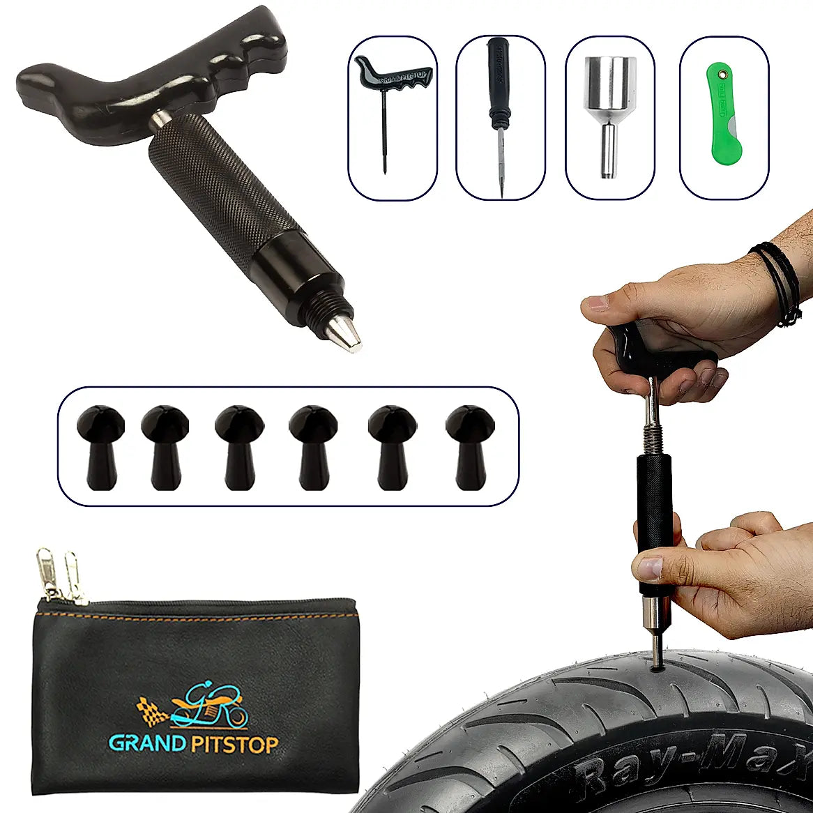 Mini Plug Puncture Repair Kit – Quick & Reliable Tire Fix