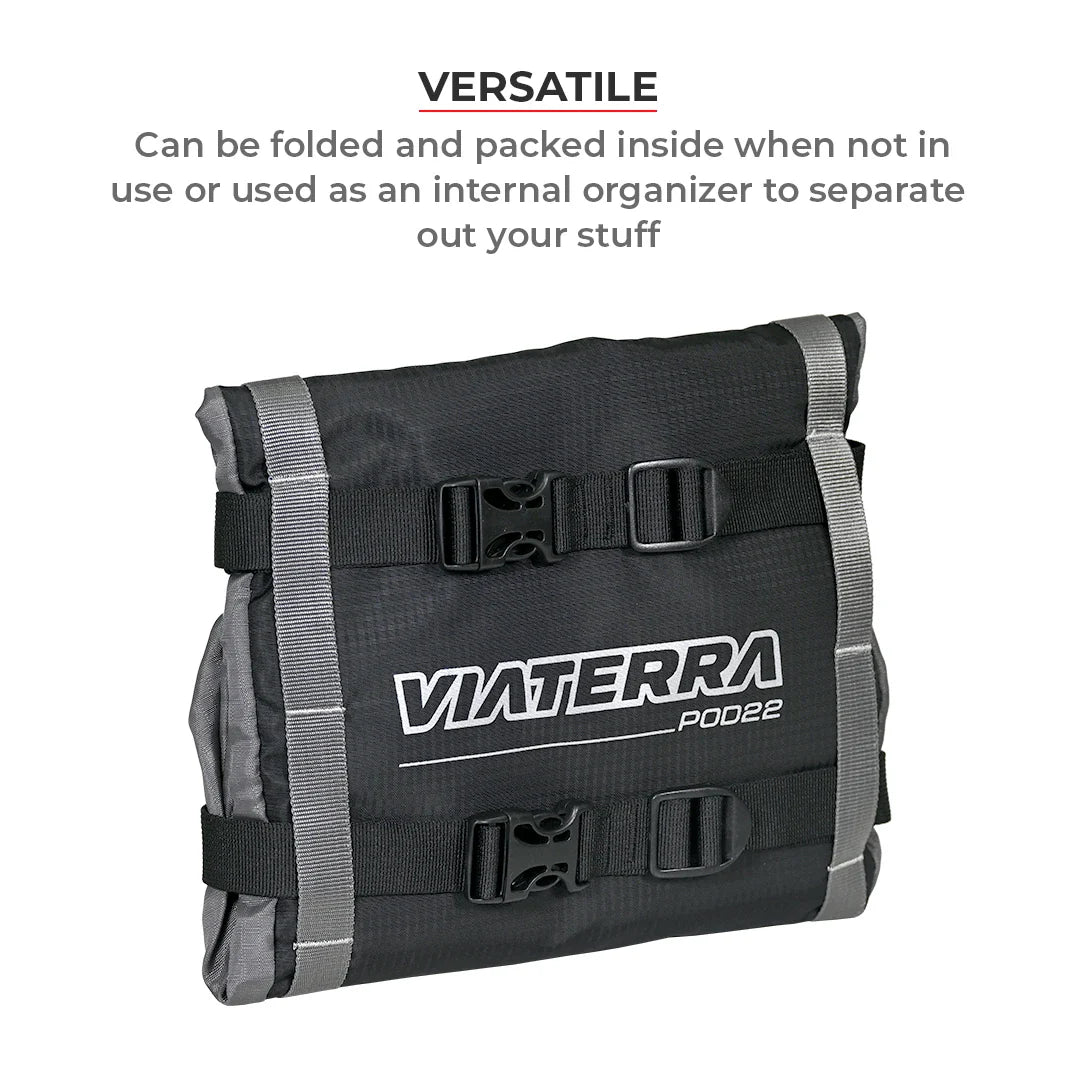 Viaterra Pod - 100% Waterproof Tail Bag