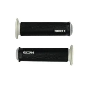 RCB Universal Handlebar Grips - Black & White