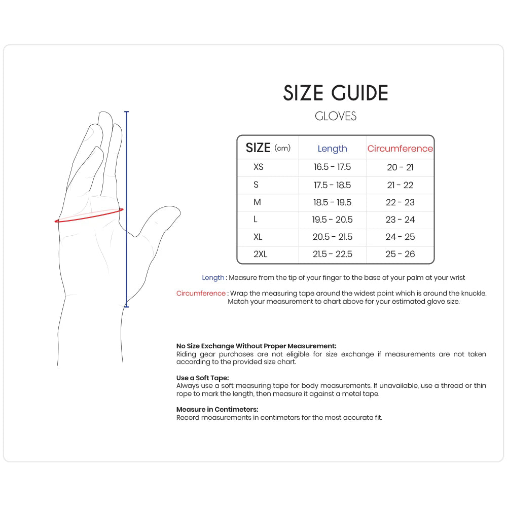 Reise Rhodes Riding Gloves