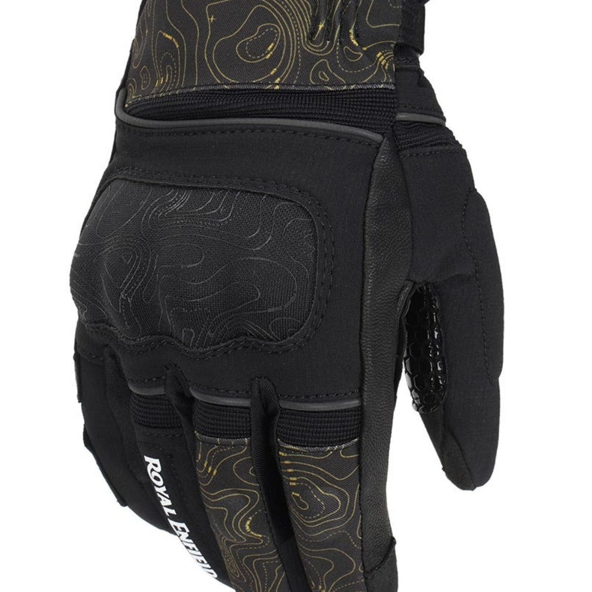 Royal Enfield Navigator Waterproof Touring Motorcycle Gloves with CE- L1-KP Certified