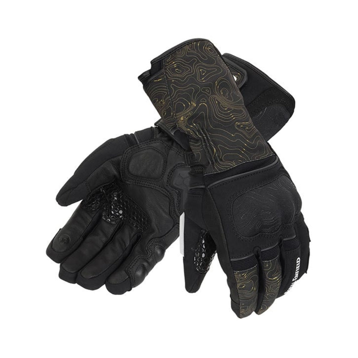 Royal Enfield Navigator Waterproof Touring Motorcycle Gloves with CE- L1-KP Certified