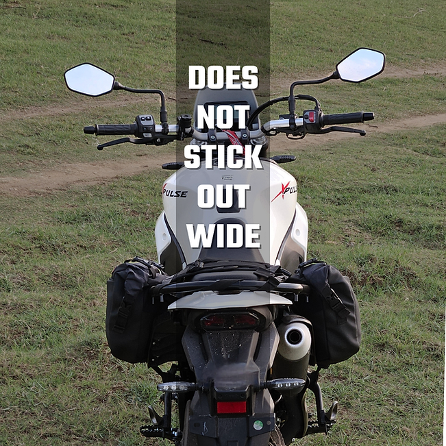 RiderZone Karzok Waterproof Motorcycle Saddlebags
