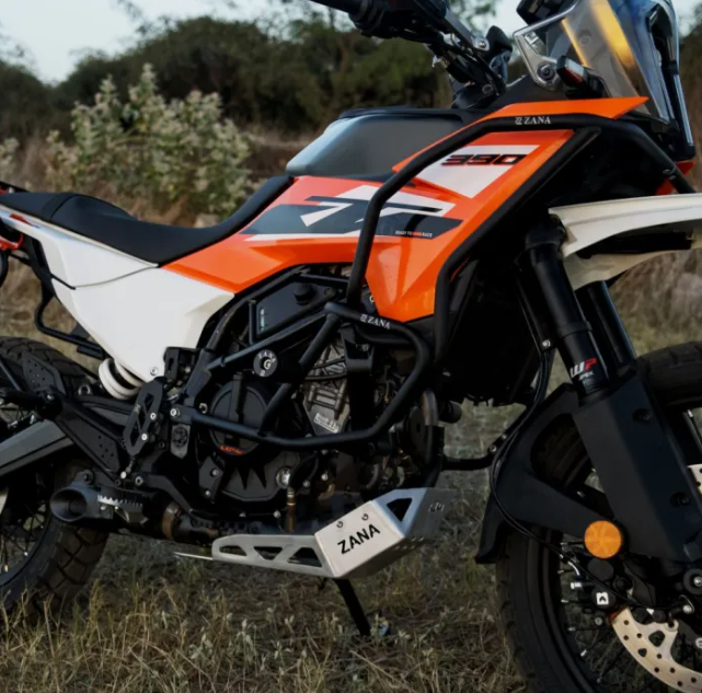 KTM Upper & Lower Crash Guard Set (Black) for KTM Adventure 390 – 2025 Model