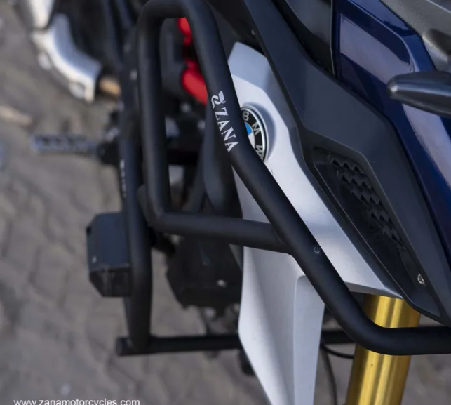 ZANA BMW G310 GS Upper Fairing Guard – Mild Steel (Black)