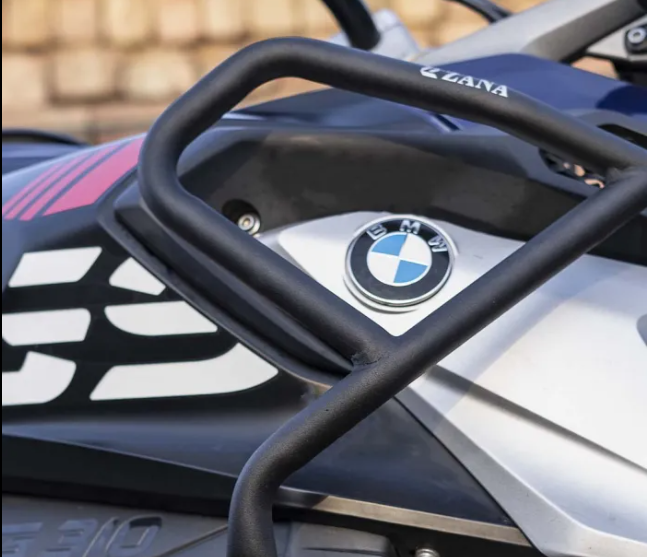 ZANA BMW G310 GS Upper Fairing Guard – Mild Steel (Black)