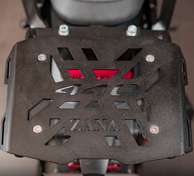 ZANA Top Rack with Mild Steel Plate for Harley Davidson X440