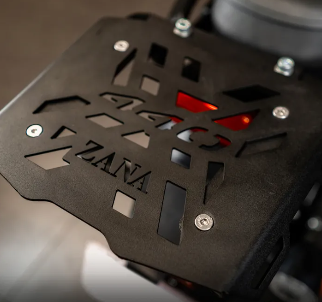 ZANA Top Rack with Mild Steel Plate for Harley Davidson X440