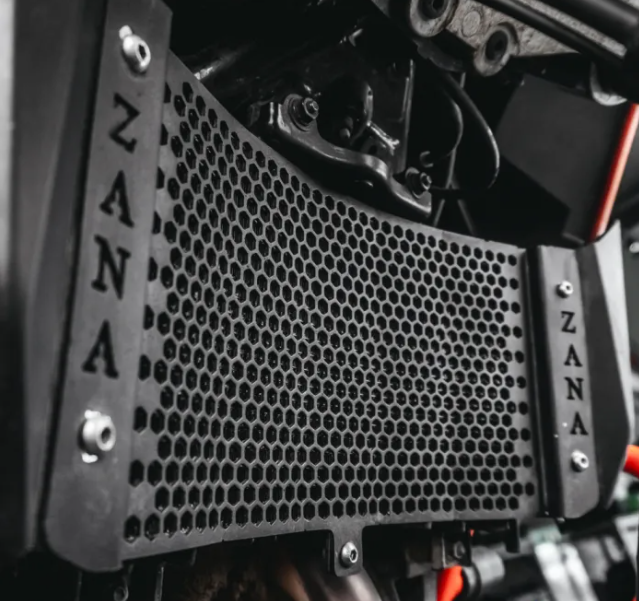 ZANA Radiator Guard Honeycomb (Black) for KTM ADV 390 2025