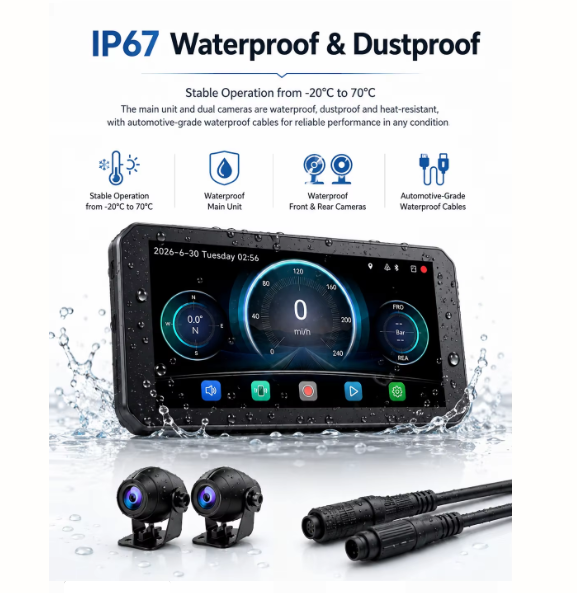 LBC MOTO B3 Elite Dashcam Series with Blind Spot Detection