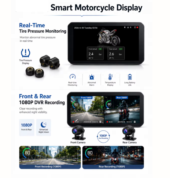 LBC MOTO B3 Elite Dashcam Series with Blind Spot Detection