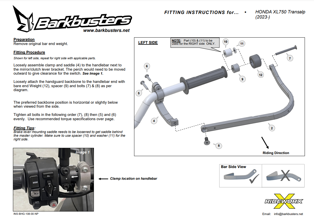 Hardware Kit – Two Point Mount (BHG-108)